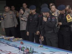 Gelar Tactical Floor Game Ops Lilin Candi 2023, Wujud Persiapan Polda Jateng Amankan Nataru