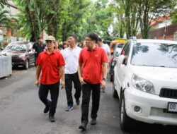 Walikota Andrei Angouw Cek Infrastruktur Kota  Manado Di dampingi Jhonny Suwu Dan Pieter Eman