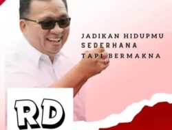 “RD” Robby Dondokambey Kandidat Kuat Bupati Minahasa Di Usung Partai PDI Perjuangan