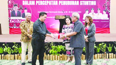 Kegiatan Optimalisasi Peran Bunda Pendamping Keluarga dalam Percepatan Penurunan Stunting, Steven Kandouw: Bunda Pendamping Berperan Vital Percepat Penurunan Stunting di Sulut