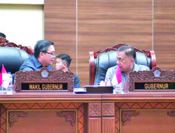 Gubernur Olly Beber Realisasi PAD di Paripurna LKPJ Tahun 2023