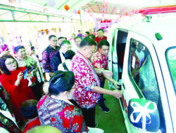 HUT ke-35 Jemaat GMIM Elim, Gubernur Olly Sumbang Satu Unit Ambulans dan Bantu Pembangunan PAUD di Soyowan, Mitra