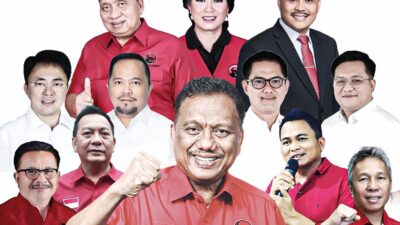 PDIP Sulut Kantongi Nama Calon di Sembilan Daerah; Segera Terima SK dan Surat Tugas DPP, Enam Daerah Masih Dievaluasi