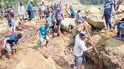 Bencana Longsor, 2.000 Orang Terkubur Hidup-Hidup di Negara Tetangga Indonesia