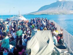 Korban Erupsi; Direlokasi, Penduduk Gunung Ruang Dapat Rumah Tipe 45 dan Uang Tunai