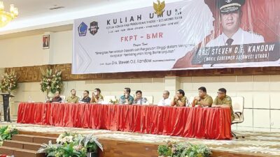 Kuliah Umum Bersama Mahasiswa BMR, Steven Kandouw Disebut Gubernur Masa Depan Sulut