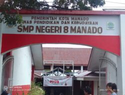 PPDB Tahun Ajaran 2024 di SMP Negeri 8 Manado Membludak, Antusias Orang Tua Murid Sangat Luar Biasa