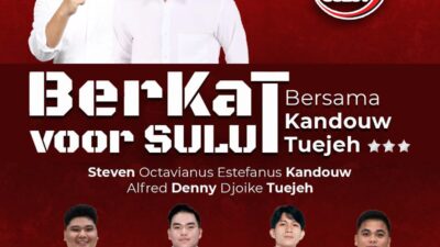 Jaringan Anak Milenial Sulut Yakin SK-DT Mampu Lanjutkan Kepemimpinan Olly Dondokambey