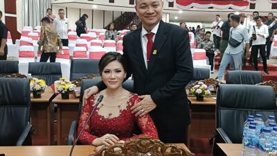 Reza Rumambi Resmi Dilantik sebagai Anggota DPRD Kota Manado Periode 2024-2029