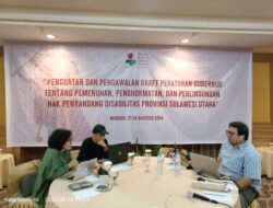 Organisasi Disabilitas Sulut Dorong Pengesahan Pergub Segera Dirampungkan