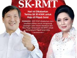 PDIP Usung SK-RMT Hari Ini Dikabarkan Terima SK B1-KWK untuk Maju di Pilgub Sulut