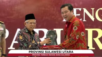 Sulut Terpilih Sebagai Provinsi Terbaik di Sulawesi, Meraih 3 Penghargaan Paritrana Award 2024. Selamat, Desa Tincep Terbaik se-Indonesia