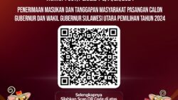 KPU Sulut Umumkan Penerimaan Tanggapan Masyarakat Pilgub Sulut 2024