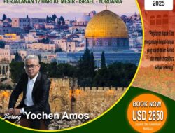 Perjalanan Ziarah Suci ke Mesir, Israel, Yordania Selama 12 Hari with Yochen Amos