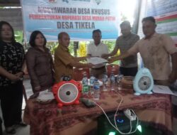 Koperasi Merah Putih Resmi Dibentuk, Tikela Siap Jadi Desa Mandiri Secara Ekonomi