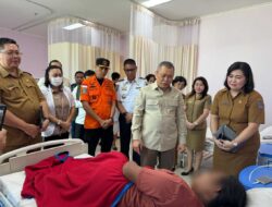 Menhub Tinjau Korban KM Barcelona VA di RSUD ODSK, Puji Cepatnya Penanganan dan Mutu Layanan