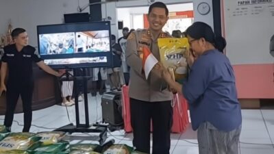 Kapolres Minsel AKBP David Candra Babega Pantau Gerakan Pangan Murah, Pastikan Harga Stabil dan Stok Aman