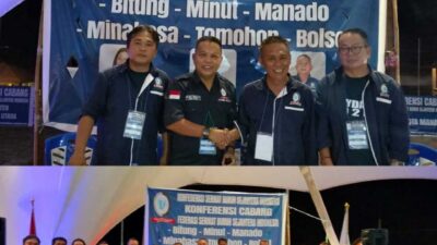 John Irawan Pade S. Sos Terpilih Aklamasi Ketua DPC FSBSI Kota Manado 2025-2030