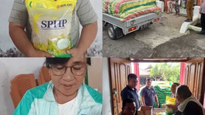 Bulog SulutGo Bersama Polsek Tenga Gelar Gerakan Pangan Murah, Ermin Tora dan Polres Minsel Komit Stabilkan Harga Beras