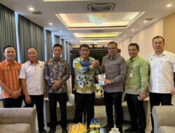 Richard Sualang Mantapkan Sinergi: Laporan Kesiapan Porprov XII Disambut Apresiasi Gubernur Yulius Selvanus