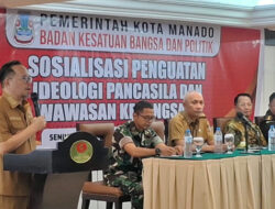 Pemkot Manado Perkuat Ideologi Pancasila, Wawali Richard Sualang Tekankan Peran ASN sebagai Garda Terdepan