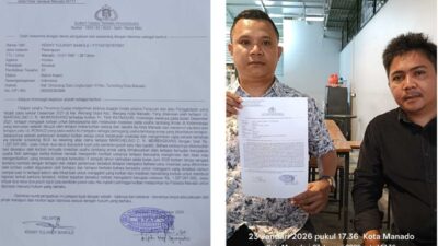 Investasi Tambang Bolmong Diduga Berujung Penipuan Rp1,2 Miliar, Ketua LKBH Korpri Sulut Dilaporkan ke Polisi