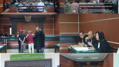 Sidang Perkara 327 PN Manado Ungkap Jejak Pelepasan Hak 1962, Kuasa Hukum Terdakwa Soroti Dugaan Cacat Sertifikat