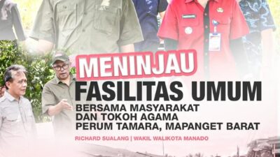 Richard Sualang Turun ke Lapangan, Pastikan Fasilitas Publik Mapanget Barat Dimanfaatkan Optimal