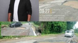 Aktivis Sulut Om Lole Kecam Kinerja Satker PJN Wilayah II, Jalan Nasional Bolmong–Bolmut Rusak Parah, Satker PJN Dinilai Abai