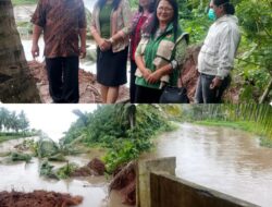 Tambal Tanah Sungai Terancam Jebol, Warga Desa Sapa Barat Diliputi Ketakutan—Aktivis Desak Bupati Minsel dan BWS Sulawesi I Turun Tangan