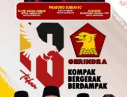 Gerindra Sulut Menegaskan Politik Aksi Nyata, HUT Ke-18 Dirayakan dengan Kerja Sosial dan Konsolidasi Kader